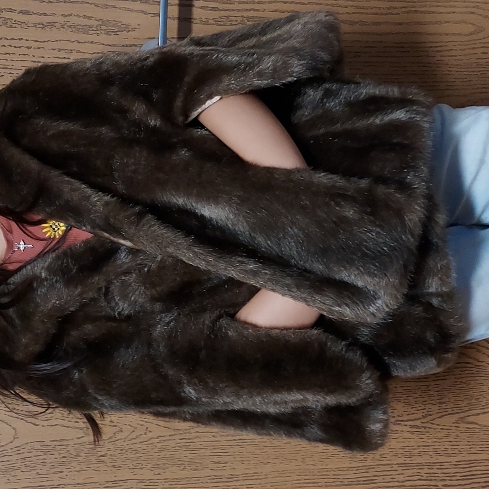 Vintage Fur Shawl/Cape